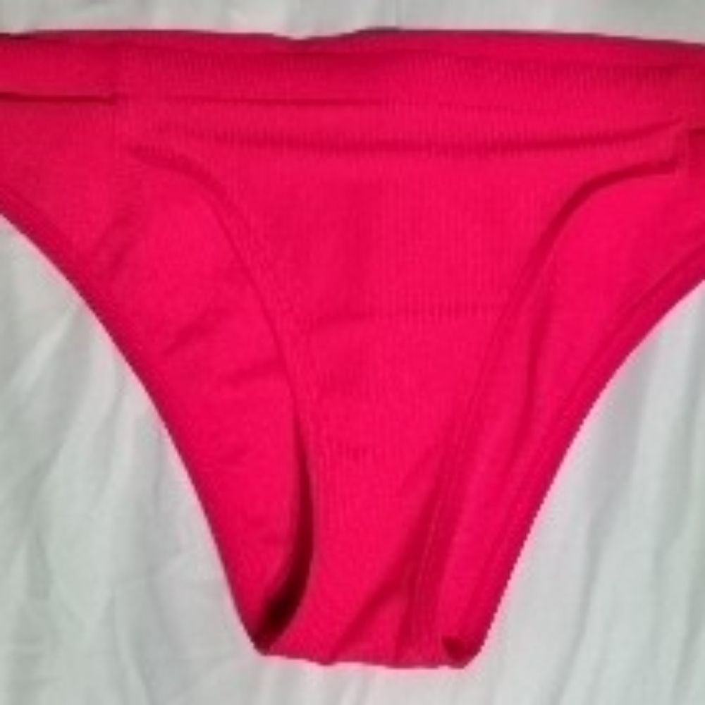 Vibrant Red Bikini Bottom